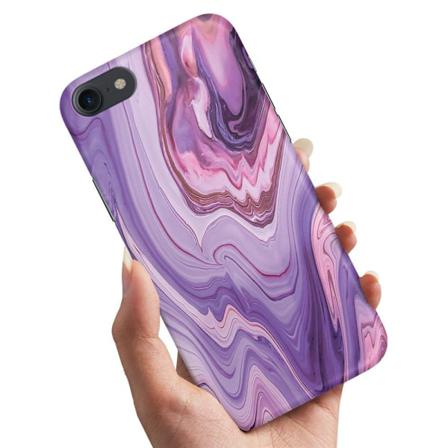 iPhone 5/5S/SE - Deksel/Mobildeksel Marmor Multicolor