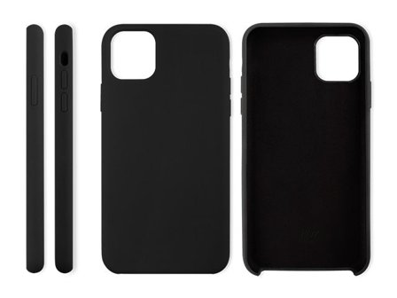 Silikondeksel iPhone 11/XR - Svart