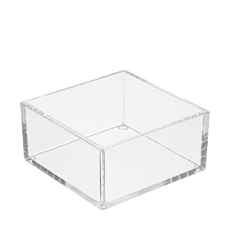 Åhléns Home Stapelbar förvaringsask SALTSJÖN 9,5x9,5 cm Badrumstillbehör ONESIZE