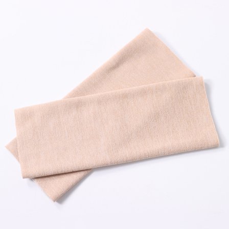 Arm- og håndleddsbeskyttere i silkeblanding for sommerkomfort Beige