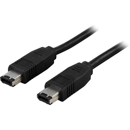 Firewire cable 6-pin male, male, 2m