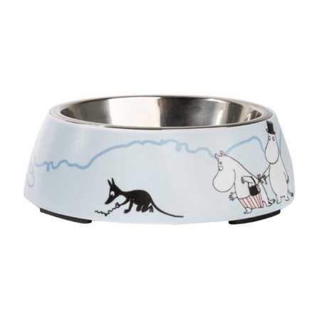 Mummi Matskål til dyr Ø14cm Blå