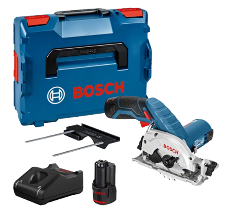 Bosch GKS 12V-26 Sirkelsag med batteri og lader, Maskiner