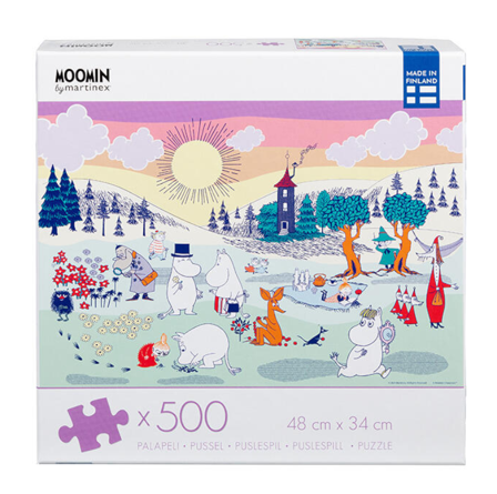 Mummi Puslespill Mummidalen 500 brikker