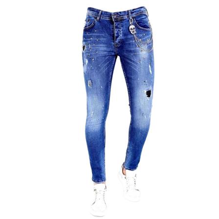 Local Fanatic - Jeans - Blå - Herr - Storlek: W31, Herr, Storlek: W31