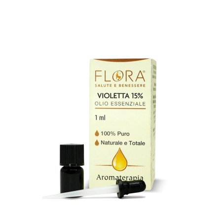 Flora Violetta 15% olio essenziale 1ml