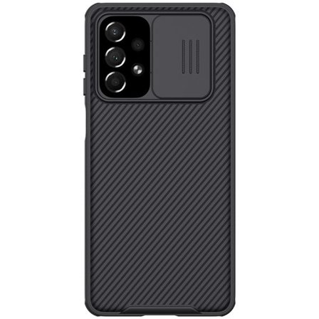 Nillkin CamShield Pro-etui Pansret deksel Kamerabeskytter for Samsung Galaxy A73 Svart