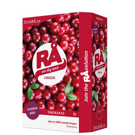 RÅ Tyttebærjuice 300 cl