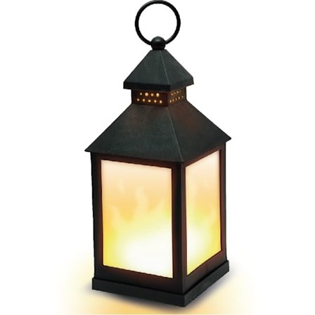 LED-lykta med lågeffekt 10,5×10,5×24 cm