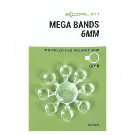 Korum Mega Bands 6mm