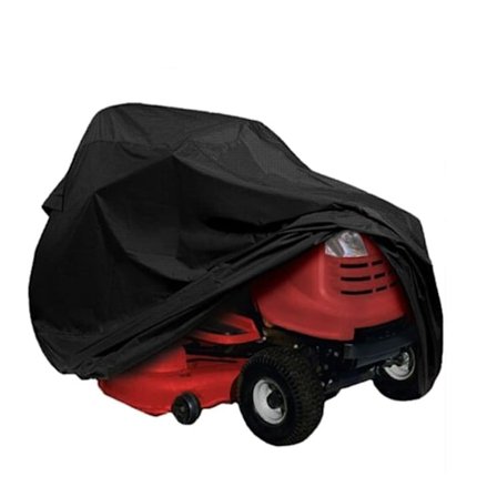 Plæneklipperdækning, plæneklipperdækning til havetraktor, vandtæt dækkenhætte til havetraktor (Farve: sort