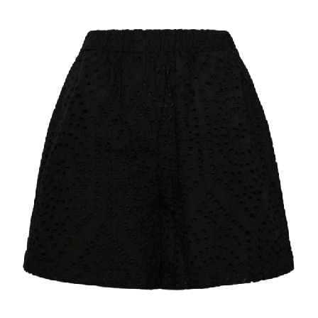 Tiffany Dalia, Shorts, Cotton - Black Shorts Dam Svart XS-S