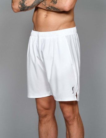 RS Sports Men's Performance Shorts - White - XXL