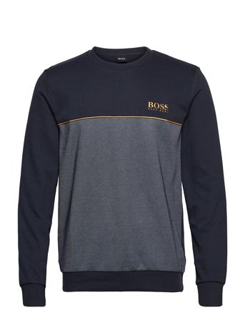 Tracksuit Sweatshirt Sweat-shirt Tröja Blå BOSS