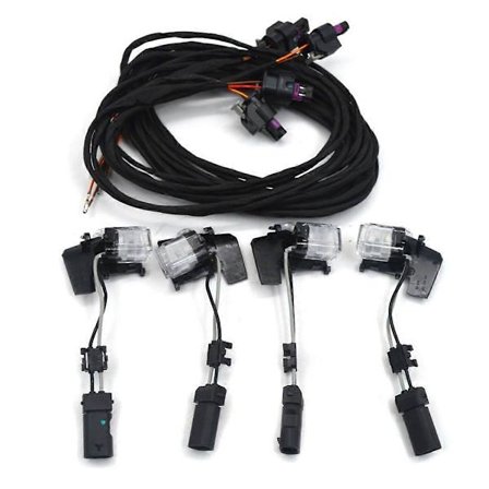 4KD947133/4KD947134 LED Udvendig Dørhåndslys For & Bag Dørhåndtag Velkomstlys til A4 B9 8W