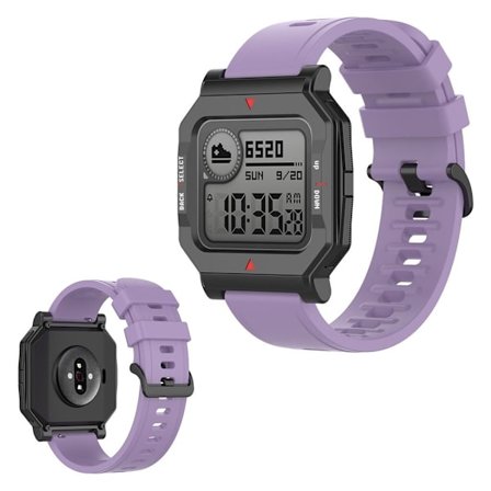 Amazfit Neo silikon klockarmband - lila