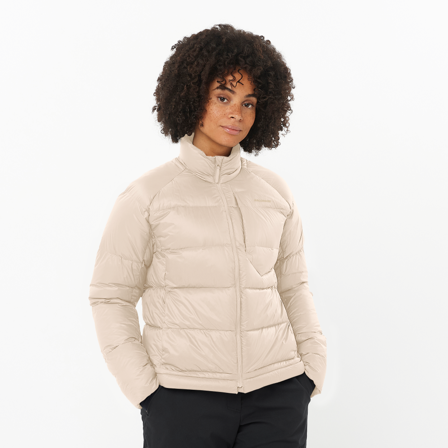 Salomon - veste pour femme Outline Down Jacket W - Rainy DAY - L