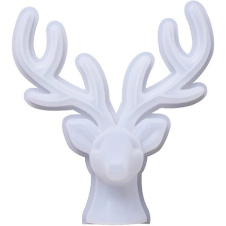 Beibei - Korujen säilytysalusta silikonimuotti, ainutlaatuinen 3D-sarvien korujen esittelyalusta hartsimuotti ja munateline hartsimuotti, naisille ja 