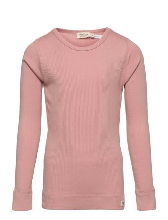 Plain Tee Ls Pink MarMar Cph