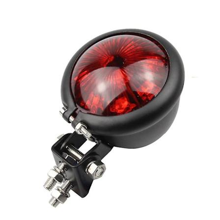 12V LED motorcykel bremse baglygte med justerbar vinkelbase til de fleste motorcykler
