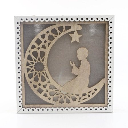 Ramadan dekoration mubarak kareem lykta led lights JM01936