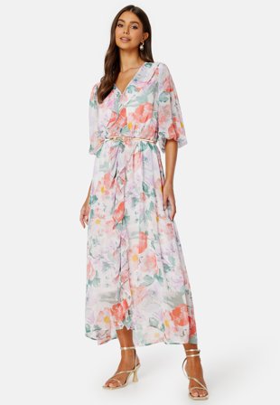 BUBBLEROOM-Summer Luxe Frill Maxi Dress-XS