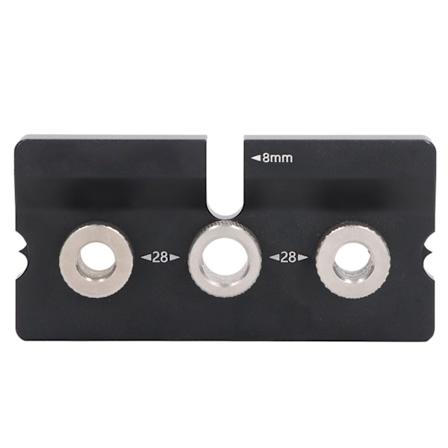 Reikäjigin puutapituksen jig poranterän ohjain 2 in 1 8mm 10mm reikärei'itin paikannin puusepäntyökalu
