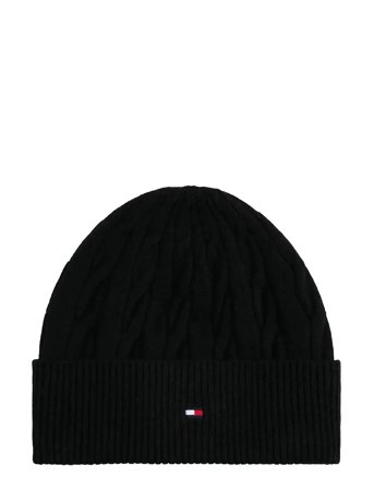 Tommy Hilfiger | Th Flag Cable Knit Beanie | ONE SIZE