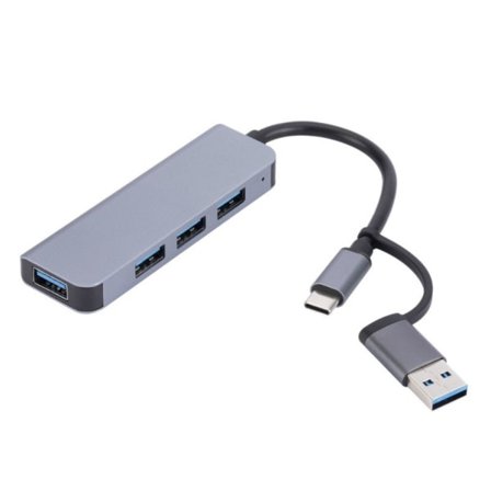 USB C Hub USB 3.0 Typ-C Splitter 4 i 2 4 i 2
