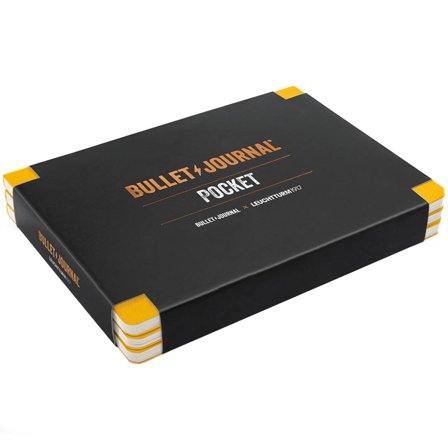 Leuchtturm1917 Bullet Journal Pocket Lot de 3 Yellow24