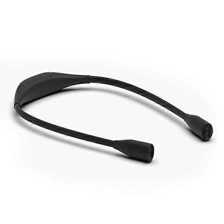 LED-läslampa för nacken, uppladdningsbar med 4 LED-lampor