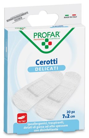 Cerotti Delicati 7X2cm 2 Pezzi