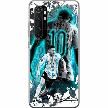 Xiaomi Mi Note 10 Lite Genomskinligt Skal Messi