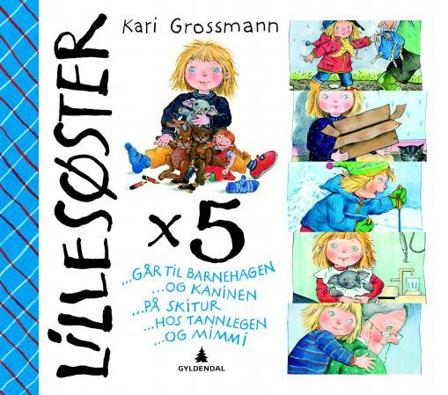 Lillesøster x 5 - Bok av Kari Grossmann - Hardback