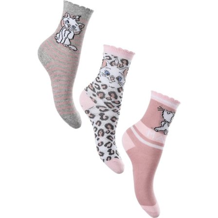 Disney Marie Barnstrumpor / Strumpor för Barn - 3-Pack