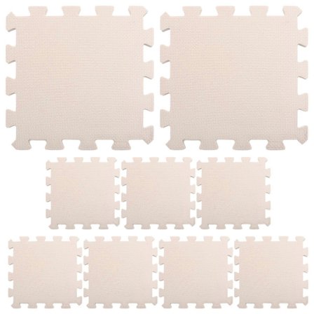 9 stk. Hæklet Blokbræt Strikke Blokmåtte Skum Blokbræt Praktisk Blokmåtte