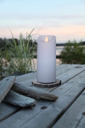 Star Trading - M-TwinkleUteVit17.5 - Hvid - Lys - Fra Homeroom