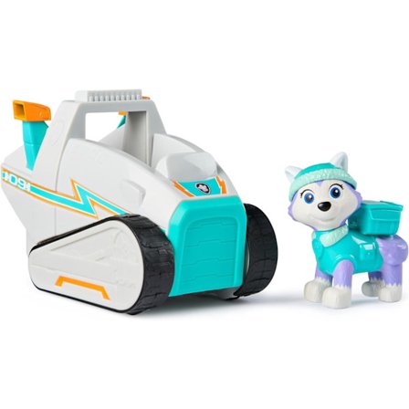 Paw Patrol – Everest och snöskoterfigur – Paw Patrol Leksaker – Leksaker Barn 3 år + – Present Barn 3 år +