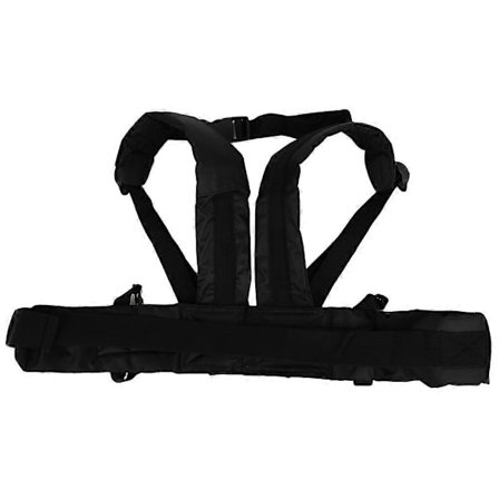 Sikkerhetsbelte for baby motorsykkel, justerbar høyde, E-sykkel, sikkerhetssele for barn (svart)