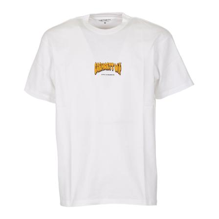 Carhartt Wip, T-Shirts Wit, Heren, Maat:M