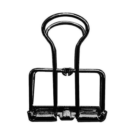 10 stk. Metal Wire Binder Clips Papir Binder Clips Klemmer Hul Dovetail Clip Multicolor Lang Hale Binder Clips Til Kontor Hjem Køkken