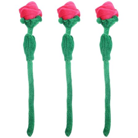 3 st Konstgjorda Rosor Estetiska Rosbuketter Konstgjorda Blomdekorationer[D]