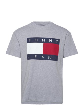 Tommy Jeans | Tjm Rlx Melange Big Flag Tee | XL