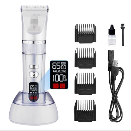 Hårtrimmer för vuxna kompatibel med hemmabruk med kraftfull motor och justerbara längder