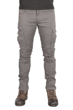 Course Caféman Aramid Reinforced Tapered Fit MC Cargo Pants Grey W42 x L34
