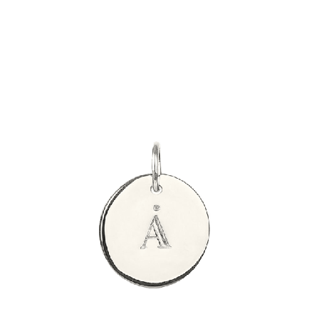 Syster P Beloved Mini Letter Å Smycken & klockor Dam Silver ONESIZE