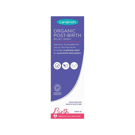 Lansinoh Organic Efterfødsel Relief Spray 100 ml, Børn & Forældre, Efterfødsel, Øvrig