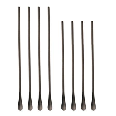Kaffeskeer, 304 rustfrit stål kafferørestikker, 8 stk.