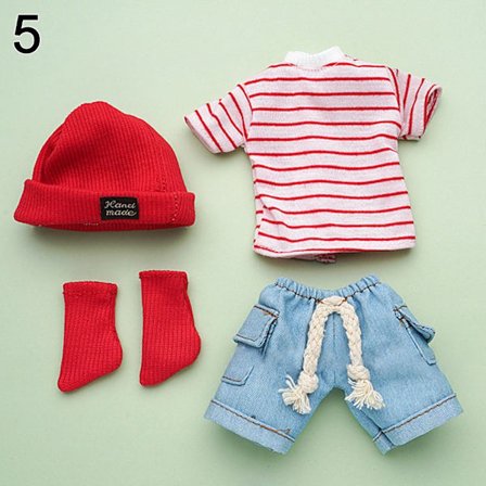 Dukkekåper Jeans Skinnbukser Shorts 5 5