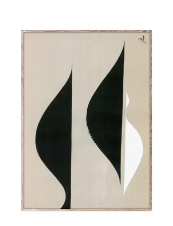 Music 02 - 50X70 Cm Home Decoration Posters & Frames Posters Graphical Patterns Multi/mønstret Paper Collective